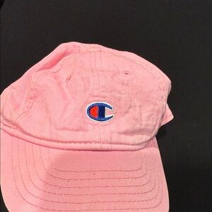 Champion Light Pink Cap with Logo